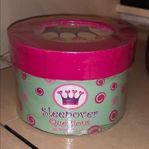 Sleepover Questions Activity Box👑